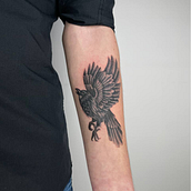 My first work. Een project van  Tatoeageontwerp van tanya13filonenko - 07.10.2024