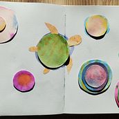 My project for course: Creative Watercolor Sketching for Beginners. Projekt z dziedziny Sketching, Kreat, wność,  R, sunek, Trad, c, jna ilustracja, Malowanie akwarelą i Sketchbook użytkownika ela_mela - 07.10.2024