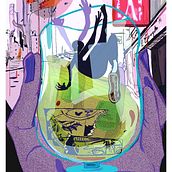 ALBUM COVER . Un proyecto de Ilustración digital e Ilustración editorial de Alessia Gandolfi - 07.10.2024