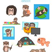 Mi proyecto del curso: Ilustración kawaii: crea personajes encantadores. Manga, Character Design, and Traditional illustration project by Yimi Vargas - 10.08.2024