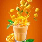Fotografía de Producto Lassi de Mango. Un projet de Photographie de produits, Photographie , et Retouche photographique de Fernando López Cea - 07.09.2024