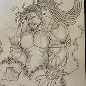 My project for course: Character Illustration with Acrylic. Comic, Design de personagens, Ilustração tradicional, Pintura, e Pintura Acrílica projeto de marshallartsstudios - 08.10.2024