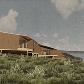 Mi proyecto del curso: Representación gráfica de proyectos arquitectónicos . % Isidora Pizarro Torres tarafından hazırlanan Mimarlık, Kolaj, İç Tasarım, Grafik Tasarım, Dijital Mimarlık, İç Mimarlık, Mimari İllüstras, on, Pe, Ve zaj Mimarisi projesi - 10.05.2024