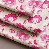 CUPID, Mi proyecto del curso: Ilustración vectorial de patrones . Design, Printing, Traditional illustration, and Pattern Design project by Génesis Lizarazo Tineo - 09.10.2024