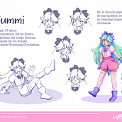 Mi proyecto del curso: Creación de personajes manga. Character Design, Comic, Manga, and Digital Drawing project by Daniela Moreno Jimenez - 10.08.2024