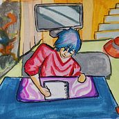 Mi proyecto del curso: Sketchbook para explorar tu estilo de dibujo. Sketching, Creativit, Drawing, Traditional illustration, Watercolor Painting, Gouache Painting, and Sketchbook project by Neos Koga - 10.10.2024