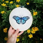 Meu projeto do curso: Técnicas de bordado realista. Embroider, Traditional illustration, and Textile Design project by Luanna Alcantara - 10.10.2024