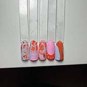 Mi proyecto del curso: Introducción al nail art. Decorative Painting, Design, Traditional illustration, Painting, and Pattern Design project by Hillary Burgos Veras - 10.08.2024