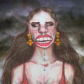 La Anna. Traditional illustration, Photomontage, and Digital Illustration project by Ann Rey - 10.10.2024