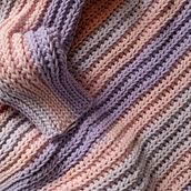 Mi proyecto del curso: Crochet: crea prendas con una sola aguja. Fashion Design, DIY, Fiber Arts, Crochet, and Textile Design project by Gisela Silbrian - 10.10.2024