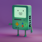 modeling practice - BMO b3d. 3D, Animation, Character Design, Photo Retouching, Advertising, and 3D Modeling project by Eddie Hansel Neri Cabrera - 05.10.2024