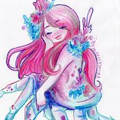 Mermay 2022. Traditional illustration, and Watercolor Painting project by Amairany Mendoza Pale - 10.11.2024