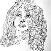 My project for course: Ink Portraits with Lines and Dots. Drawing, Figure Drawing, Ink Illustration, Pencil Drawing, and Realistic Drawing project by skylar756 - 10.09.2024