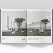 WEB Masterplan. Architecture, L, scape Architecture, Portfolio Development, and Collage project by João Oliveira - 10.12.2024