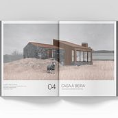 Casa à Beira | Rehabilitation Project. Architecture, Interior Architecture, Architectural Illustration, Collage, 3D, 3D Modeling, and Portfolio Development project by João Oliveira - 10.12.2024