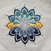 Mandala '23. Embroider, Arts, and Crafts project by sa_mar - 10.12.2024