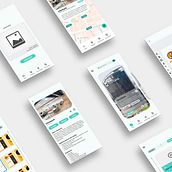 PRACTIGO: App para encontrar prácticas rápido enfocado en carreras creativas.. App Design, Mobile Design, UX / UI, and Digital Product Design project by Ariana Del Aguila Pazos - 09.24.2024