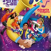 Afiche Feria de Cali. Editorial Design, and Design project by Jorge Ramos - 05.15.2023
