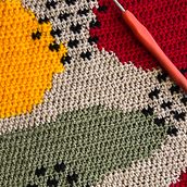 Aprendiendo Intarsia Crochet.. Decoration, DIY, Fiber Arts, Crochet, Fashion Design, and Textile Design project by javfariasv - 10.11.2024