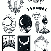 Studio de Tatuagem. Un projet de Conception de tatouage de Haine Ricardo - 13.10.2024