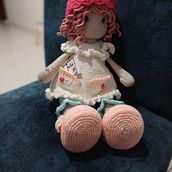 Mi proyecto del curso: Elaboración de muñecas amigurumi románticas. Amigurumi, Crochet, and Fiber Arts project by Alej Osorio - 10.11.2024