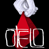 Cartaz OTELO. Advertising, Design, Digital Illustration, Traditional illustration, Ink Illustration, and Poster Design project by Leandro Pacheco - 10.14.2024