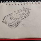 My project for course: Car Design sketching . % eru5rsgnx tarafından hazırlanan Tasarım, Endüstri, el tasarım, Ürün Tasarımı, Ve Eskiz çizimi projesi - 10.14.2024