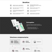 Landing Productos Pabelon. UX / UI, and Web Design project by sescamilla - 10.13.2024