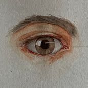 My project for course: Watercolor Portraits: Capture a Model's Personality . % bibigeleucht tarafından hazırlanan Güzel sanatlar, Portre Çizimi, Tablo, Sulubo, Ve a Resim projesi - 10.14.2024