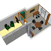 Cowork DBC. Un proyecto de Arquitectura y Diseño de interiores de Francisco Guevara Sainte-Marie - 27.05.2024