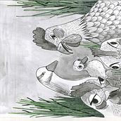Mi proyecto del curso: Introducción a la ilustración infantil. Fine Arts, Painting, Traditional illustration, Drawing, Watercolor Painting, Pencil Drawing, Children's Illustration, and Narrative project by Camila Laiton - 10.15.2024