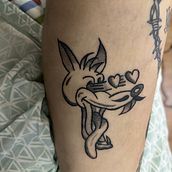 Mi proyecto del curso: Técnicas de tatuaje blackwork con línea fina. Tattoo Design project by lucimar_96 - 11.15.1996