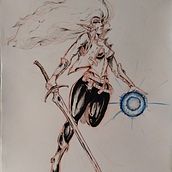 My project for course: Female Character Design for Comics. Comic, Drawing, and Character Design project by Derrick Hairston - 10.16.2024