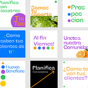 Mi proyecto del curso: Diseño gráfico para principiantes. Un progetto di Br, ing, Br, identit, Design, Design di loghi, Graphic design, Design tipografico e Tipografia di Claudia - 16.10.2024