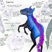 Animal fantàstic TEG. Un progetto di Collage, Creatività, Disegno a matita e Disegno con matite colorate di lagelabertt - 17.10.2024