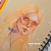 My project for course: Vibrant Portrait Drawing with Colored Pencils. Colored Pencil Drawing, Drawing, Portrait Drawing, and Sketchbook project by marsha.litvinova - 10.17.2024