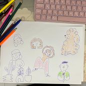 My project for course: Drawing and Self-Expression: Tell Your Story. Comic, Drawing, and Traditional illustration project by aviemh - 10.17.2024