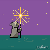 Meu projeto do curso: Animação de personagens em pixel art para videogames. Un progetto di Animazione di personaggi, Videogiochi, Pixel art e Sviluppo di videogiochi di amandavzf - 15.10.2024