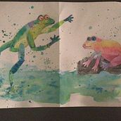 The Garden. Un progetto di Bozzetti, Creatività, Disegno, Illustrazione tradizionale, Pittura ad acquerello e Sketchbook di Mary Nadeau - 18.10.2024