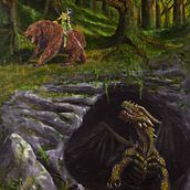 Fantasy. Ilustração tradicional projeto de Viktor Sjöberg - 19.10.2024