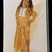 Torerita. Watercolor Painting project by Mauricio Rivero - 10.19.2024