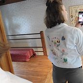 My project for course: Contemporary Embroidery With Traditional Mexican Needlework. Arts, Crafts, Embroider, Fiber Arts, and Textile Design project by vicky_savard - 10.20.2024