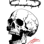 My project for course: Blackwork Tattoo Design. Un progetto di Design di tatuaggi, Illustrazione tradizionale e Illustrazione digitale di Byron Samonte - 18.10.2024