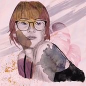 Mein Abschlussprojekt für den Kurs: Illustriertes Porträt mit Procreate. Traditional illustration, Vector Illustration, Portrait Drawing, and Digital Illustration project by Jules - 10.20.2024