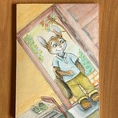 Mi proyecto del curso: Creación de personajes animales en acuarela para libros infantiles. Fine Arts, Drawing, Traditional illustration, Children's Illustration, Painting, Watercolor Painting, and Narrative project by Stephy - 10.22.2024