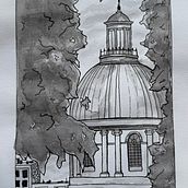 My project for course: Urban Illustration with Inking Techniques. Architectural Illustration, Drawing, Ink Illustration, Sketchbook, and Sketching project by chrismandiville - 10.21.2024