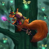 My project for course; Illustrating fantastical animals with procreate . % samosborn1 tarafından hazırlanan Geleneksel illüstras, on, Konsept Sanatı, Dijital İllüstras, Ve on projesi - 10.21.2024