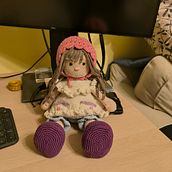 My project for course: Design and Crochet Romantic-Style Amigurumi Ein Projekt aus dem Bereich Amigurumi, H, werk, Crochet, Textildesign und Spielzeugdesign von Andreea - 21.10.2024