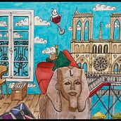My project for course: Watercolor Travel Journal. Un progetto di Illustrazione tradizionale, Illustrazione architettonica, Pittura ad acquerello e Sketchbook di Caroline Marion - 23.10.2024