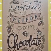 Portfolio de lettering_ Teresinha Fitas. Traditional illustration project by angelo_f_oliveira - 10.23.2024